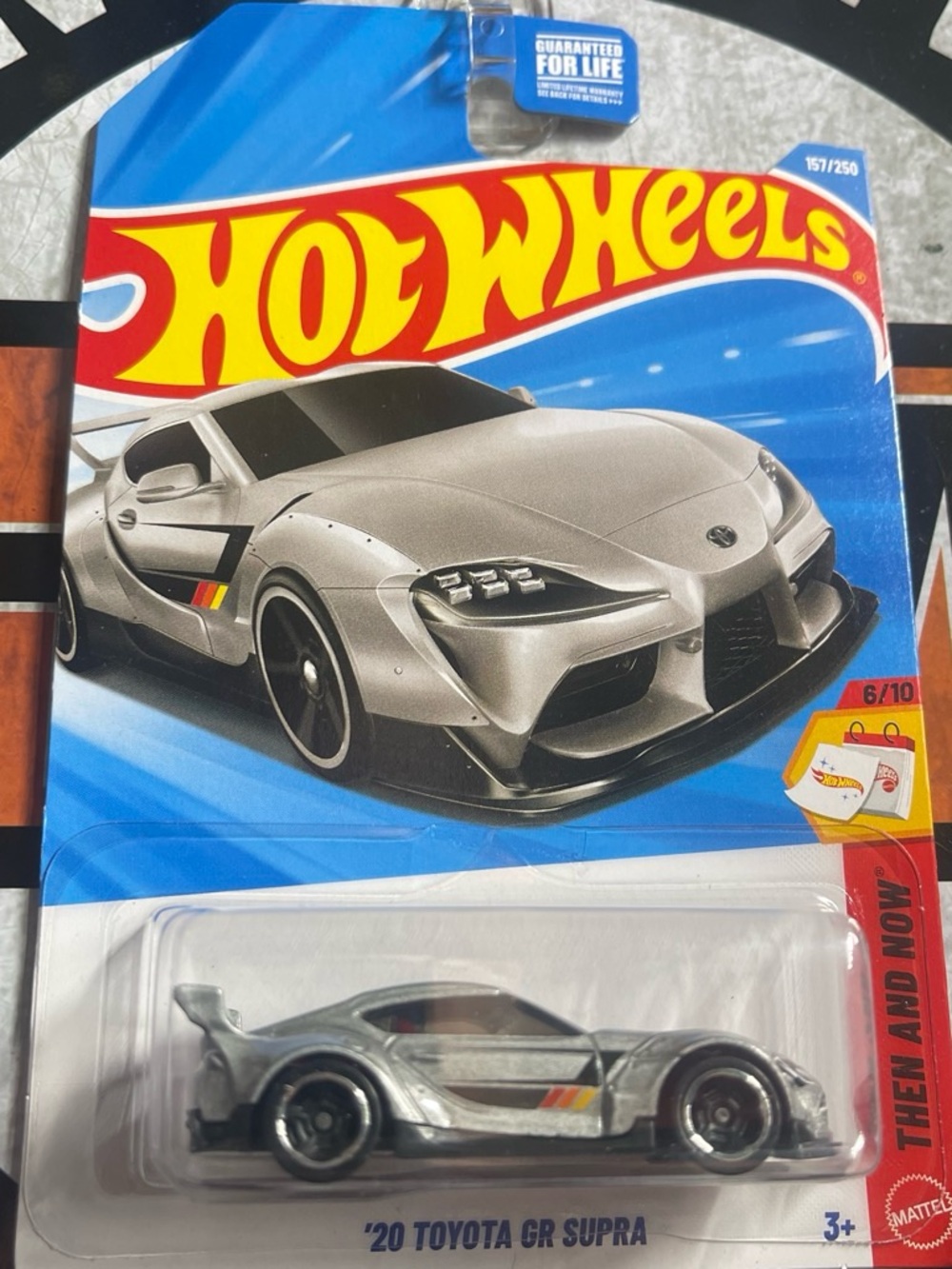 Hot Wheels 20 Toyota GR Supra in silver & gray #toyota #supra #Hotwheel